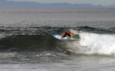 Derek surfing!